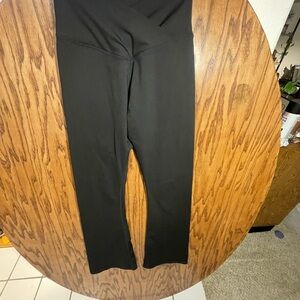 TOPYOGAS WMS Flare Leg Yoga Pants V Crossover Size XS High Waisted Workout